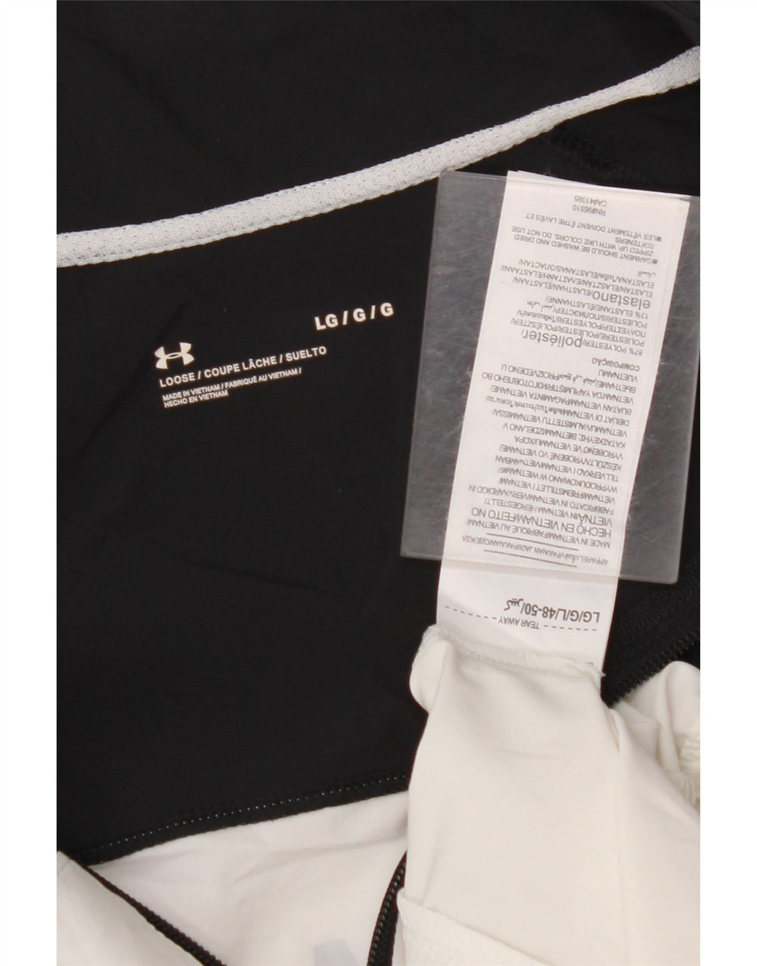 Γυναικεία πουλόβερ φόρμα UNDER Armour Top UK 16 Large White Colourblock