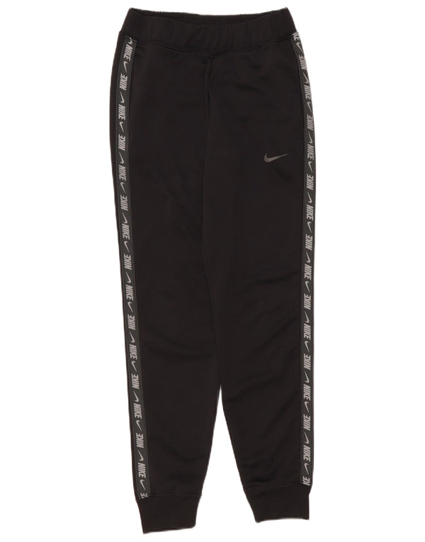 Nike Γυναικεία φόρμα αθλητικής φόρμας γραφικά Joggers UK 6 XS Black Colourblock