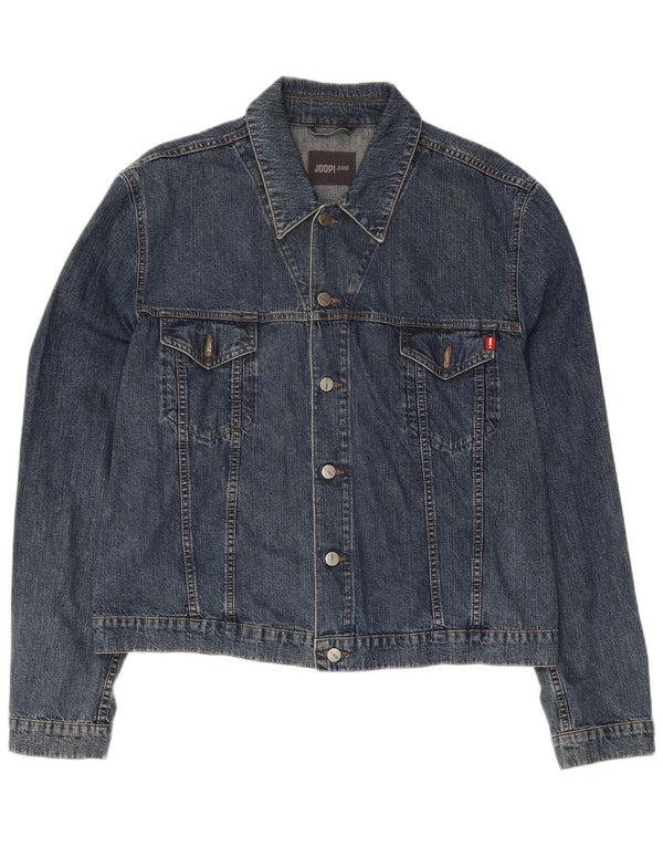 Joop Womens Denim Jacket IT 56 3XL Blue Cotton