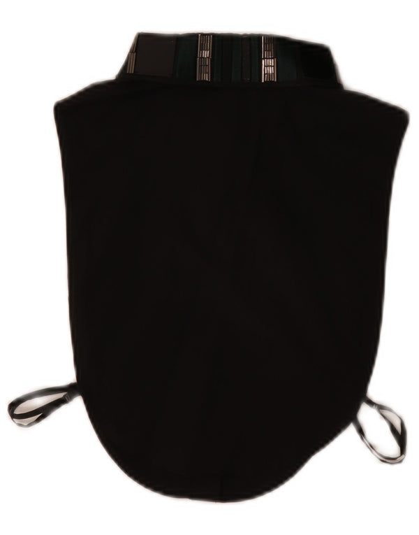 Cos Womens Detachable Collar Fake Shirt XS Black Cotton