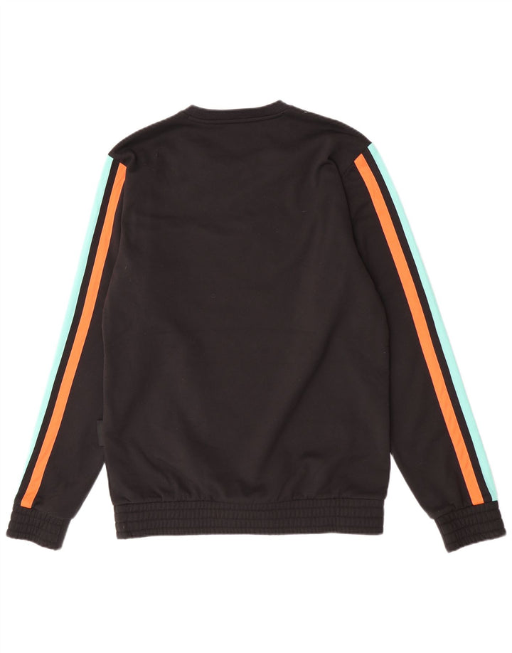 Ανδρικό γραφικό φούτερ Adidas Jumper Medium Black Colourblock Polyester