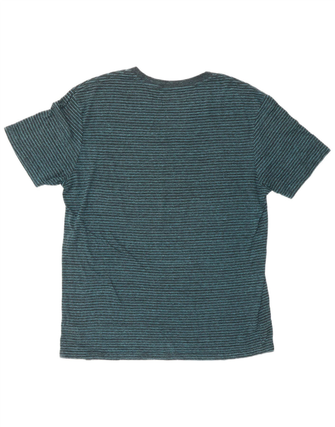 HURLEY Ανδρικό γραφικό μπλουζάκι Premium Fit Top Large Blue Pinstripe Polyester