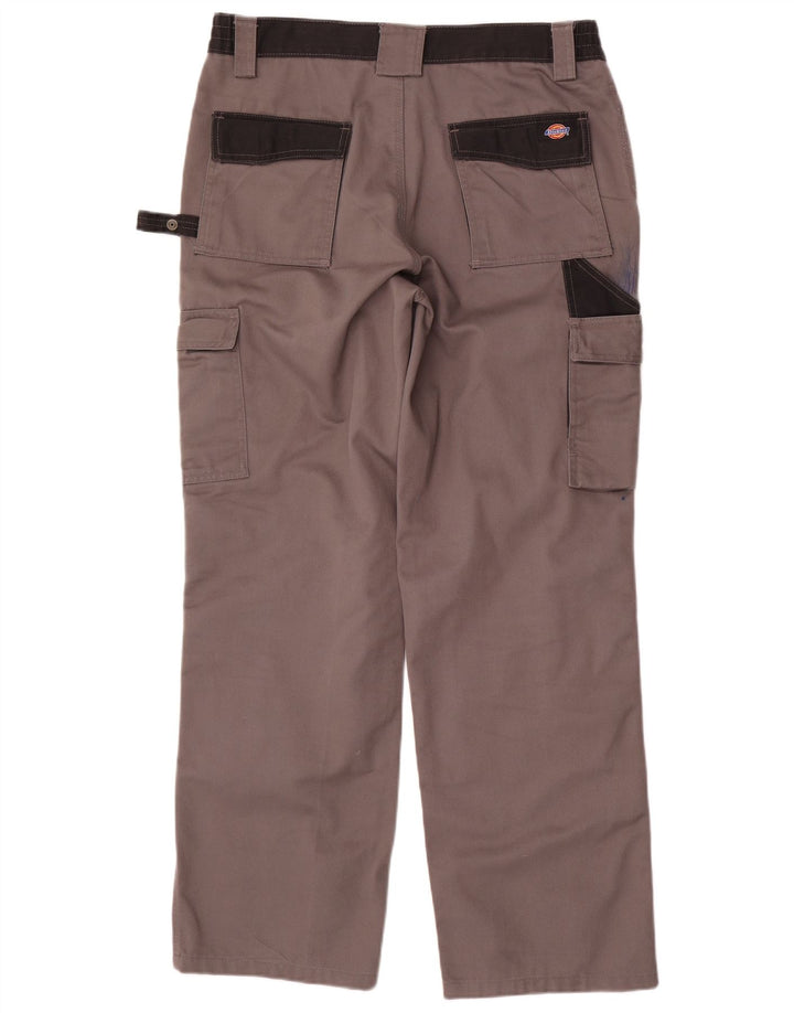 Ανδρικό ίσιο παντελόνι Cargo Dickies W34 L31 Γκρι Πολυεστέρας