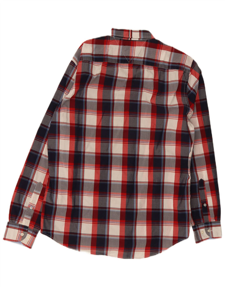 Ανδρικό πουκάμισο Tommy Hilfiger Regular Fit Μεσαίο πολύχρωμο καρό βαμβακερό