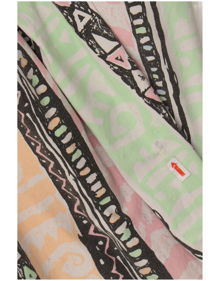 Γυναικείο ψηλόμεσο κωνικό παντελόνι Blues W34 L31 Πολύχρωμο Γεωμετρικό