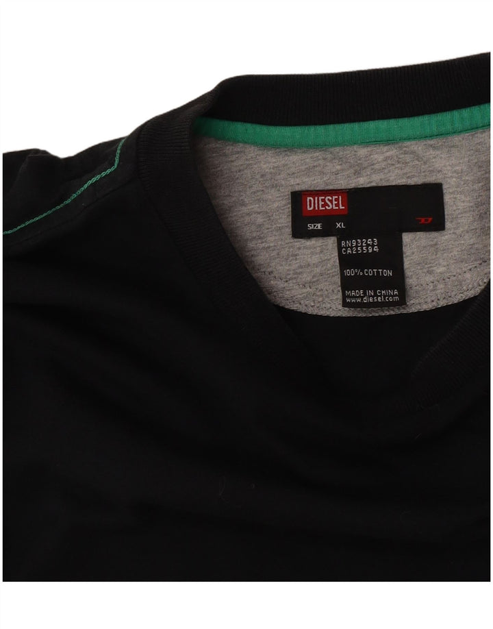 Ανδρικό Diesel Graphic Top Μακρύ Βαμβακερό XL