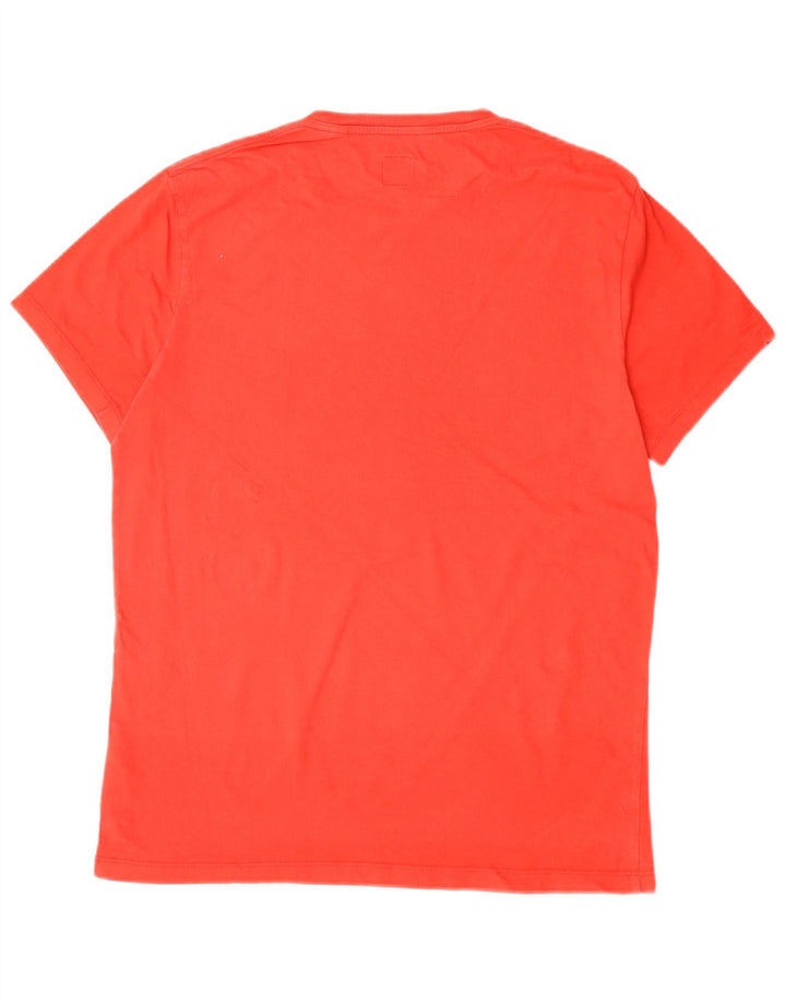 JACK WILLS Ανδρικό T-Shirt Top Μικρό κόκκινο ριγέ βαμβακερό