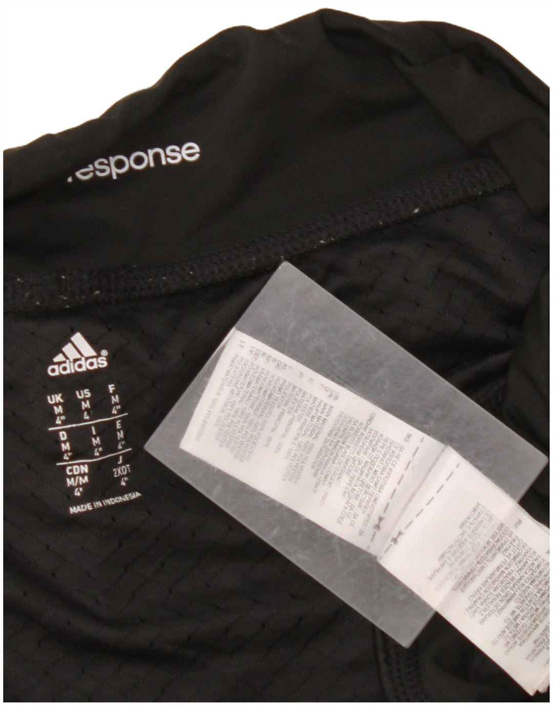 Γυναικείο αθλητικό σορτς ADIDAS UK 14 μεσαίο μαύρο πολυεστέρα