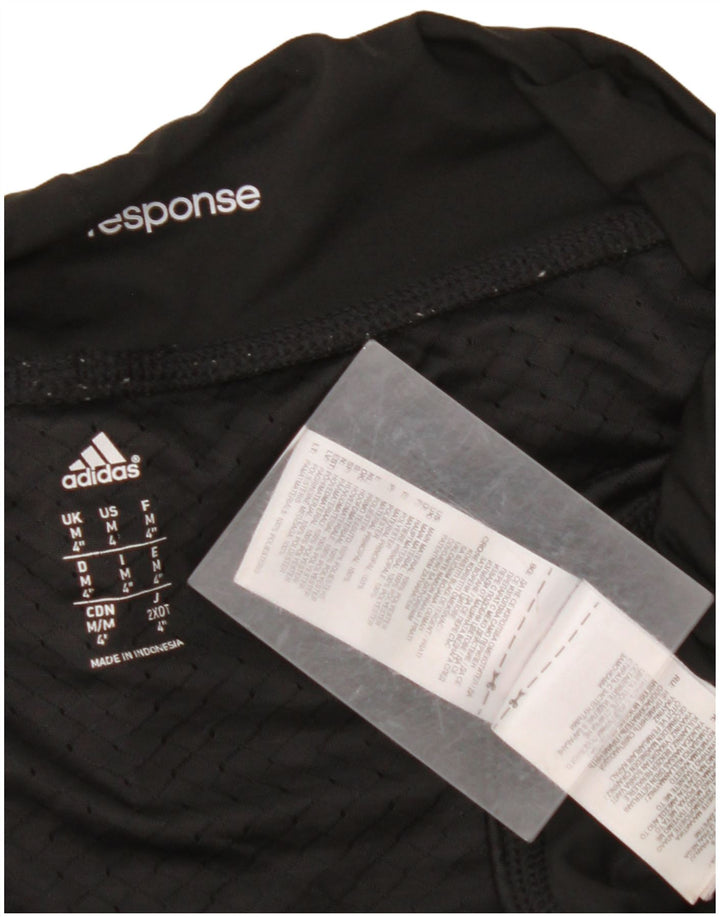 Γυναικείο αθλητικό σορτς ADIDAS UK 14 μεσαίο μαύρο πολυεστέρα