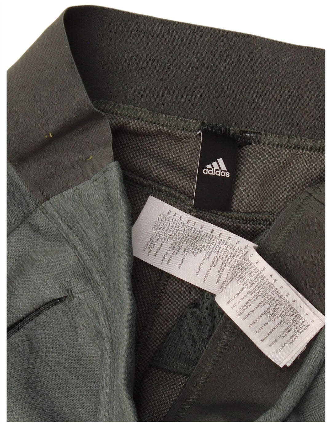 Γυναικεία αθλητική φόρμα Adidas Παντελόνι UK 14 Large Green Polyester
