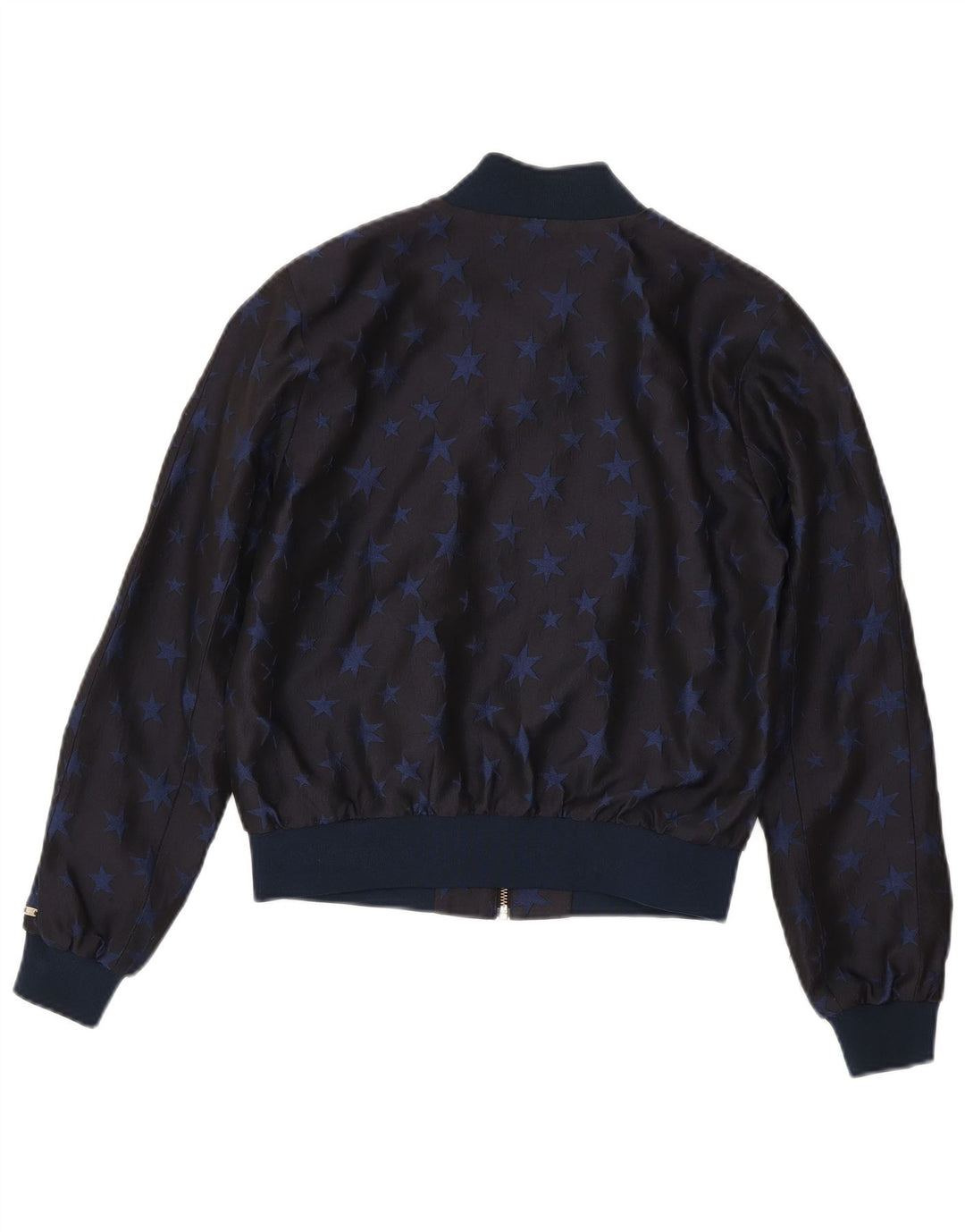 Tommy Hilfiger Γυναικείο Bomber Jacket US 6 Medium Navy Blue Geometric