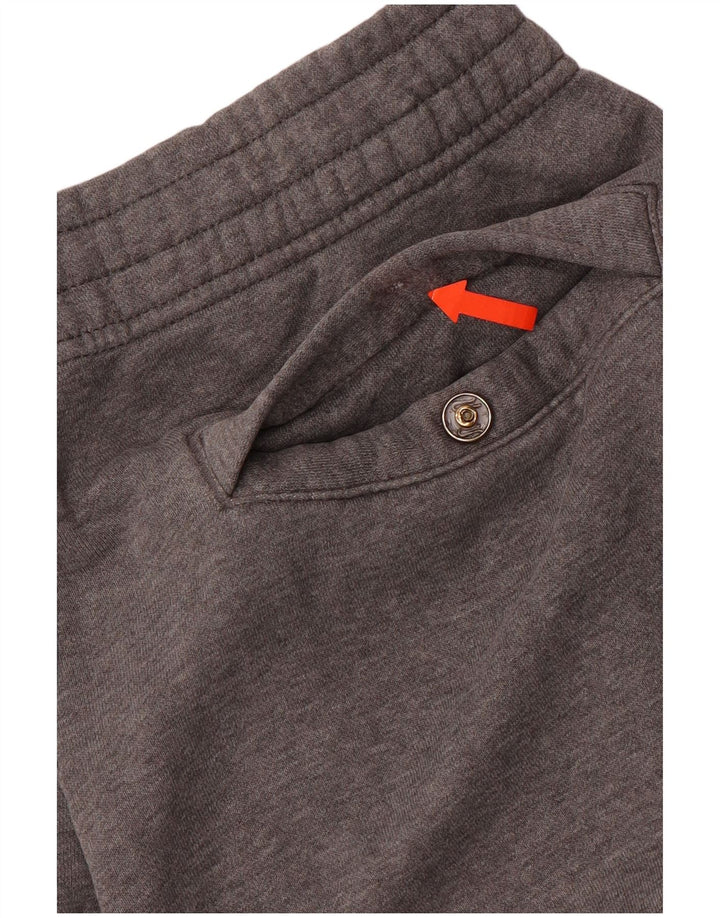 Γυναικεία αθλητική φόρμα NIKE Παντελόνι Joggers UK 10 Small Grey Cotton