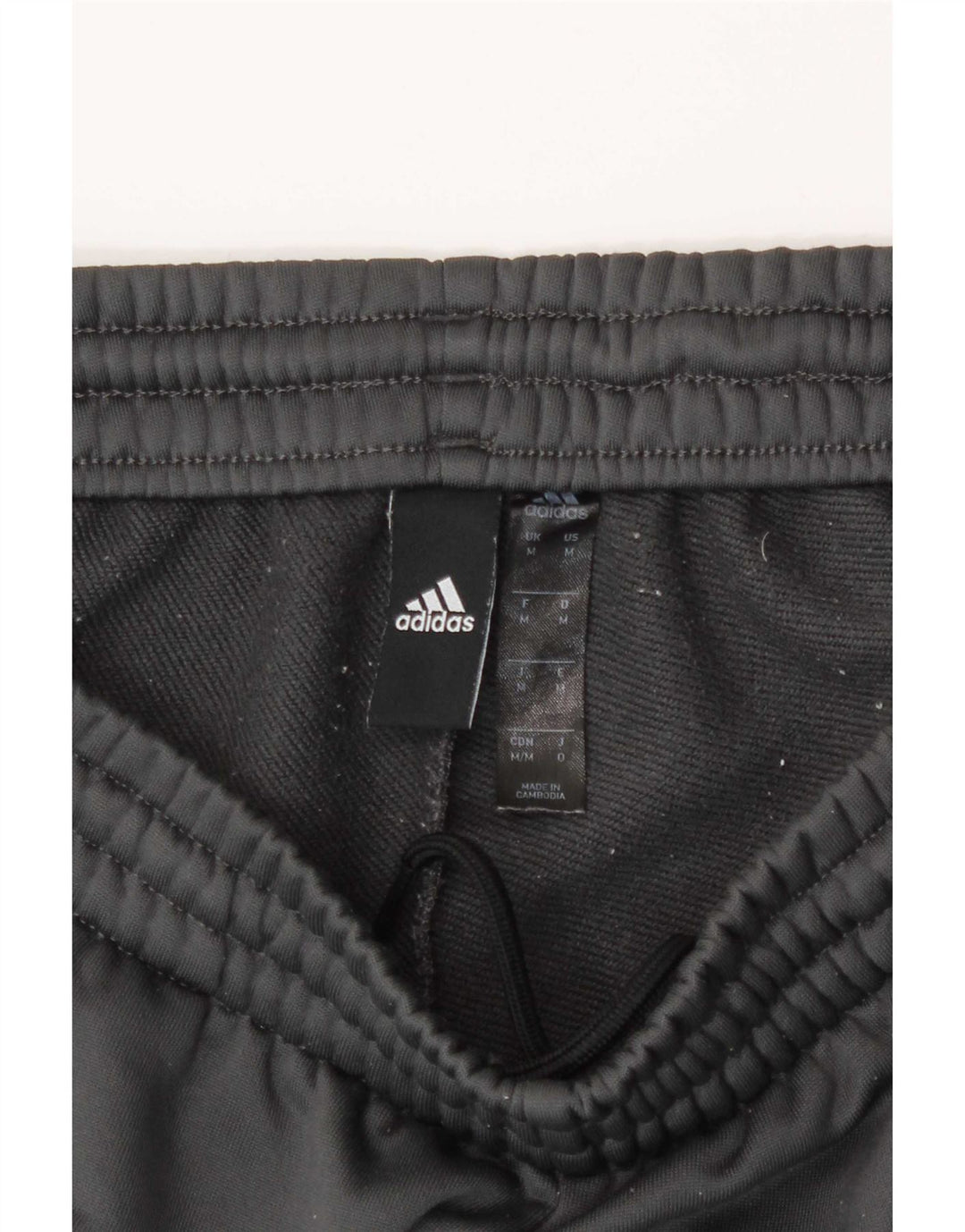 Ανδρική αθλητική φόρμα Adidas Παντελόνι από μεσαίο γκρι πολυεστέρα