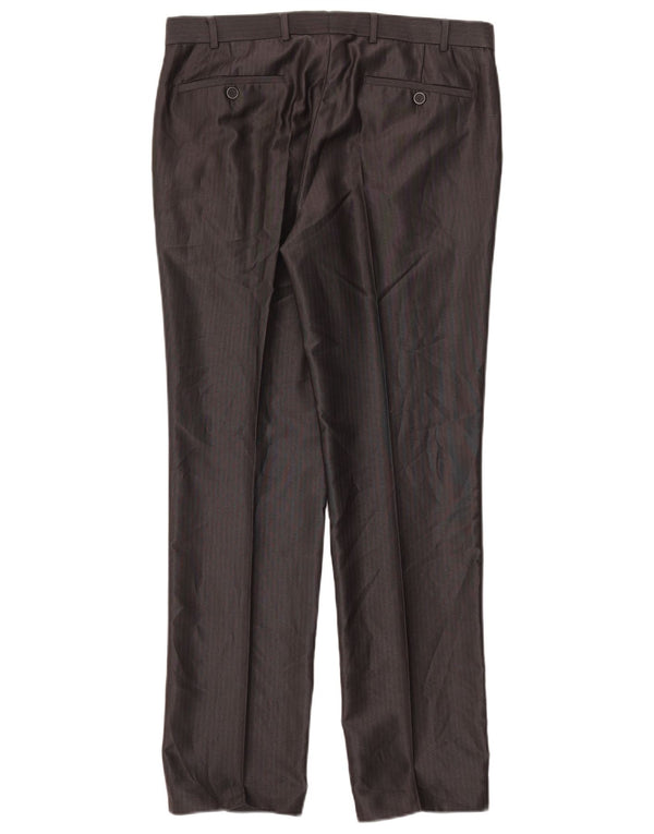Ανδρικό κοστούμι Angelo Litrico Παντελόνι IT 48 Medium W34 L30 Grey Pinstripe