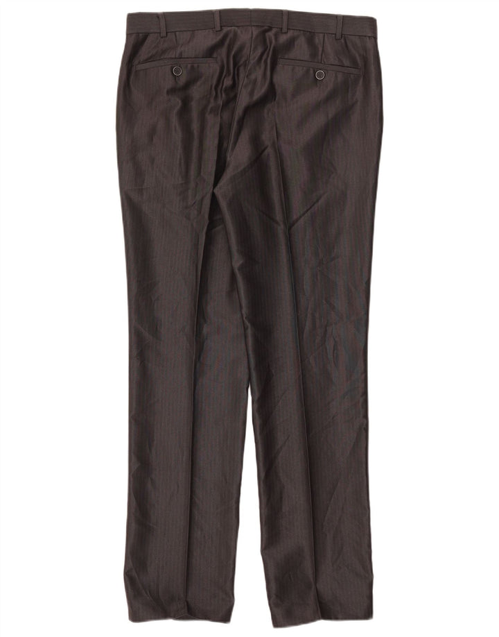 Ανδρικό κοστούμι Angelo Litrico Παντελόνι IT 48 Medium W34 L30 Grey Pinstripe