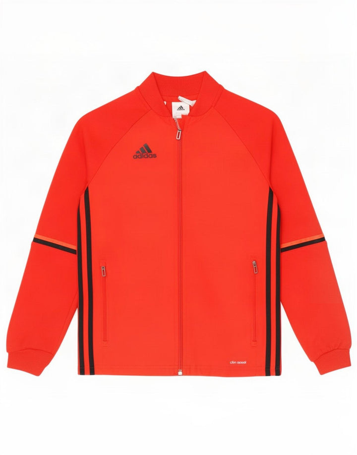 Adidas Boys Climacool φόρμα αθλητικής φόρμας 9-10 ετών Κόκκινο Colourblock