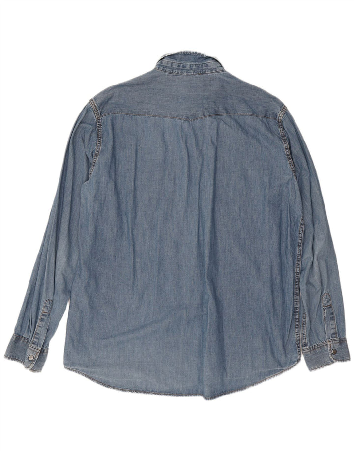 Ανδρικό τζιν πουκάμισο Carrera 2XL Μπλε βαμβακερό