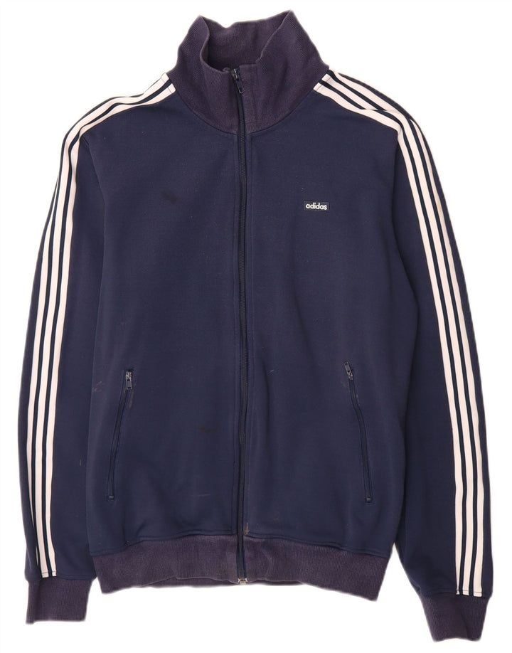 Ανδρική αθλητική φόρμα Adidas Top Jacket Medium Navy Blue Polyester