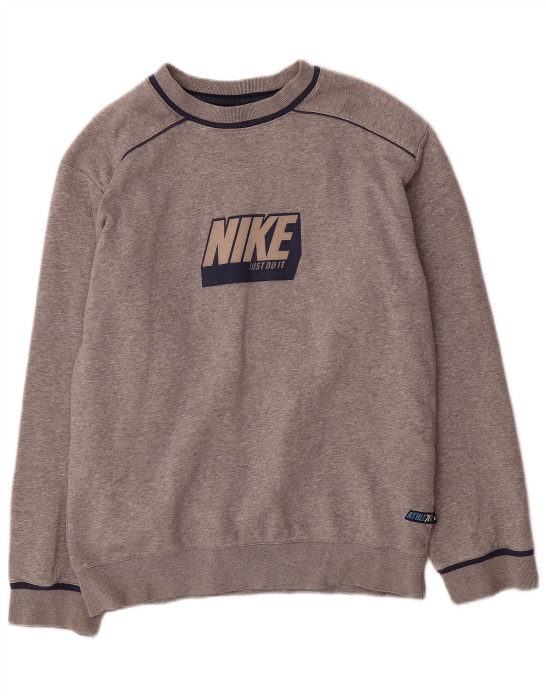 Γραφικό φούτερ Nike Boys Jumper 12-13 ετών με μεγάλο γκρι φλύκταινα