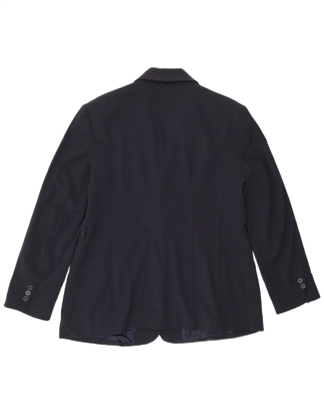 Zara Γυναικείο Σακάκι Μπλέιζερ UK 18 XL Navy Blue Polyester