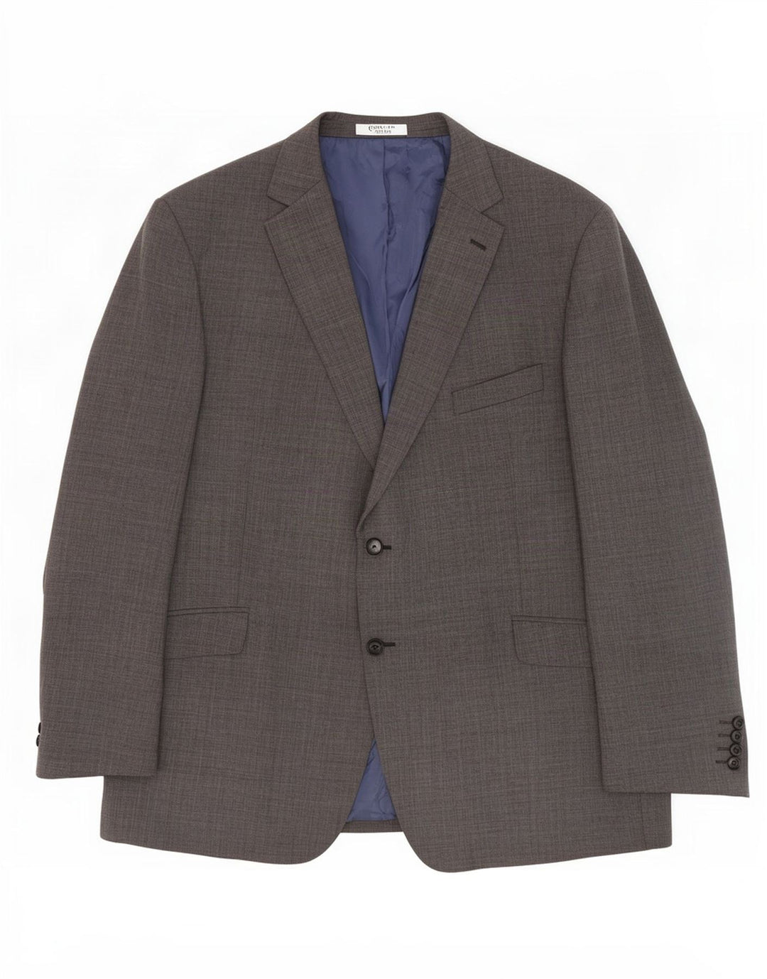Marks & Spencer Ανδρικό σακάκι σακάκι με 2 κουμπιά UK 48 2XL γκρι μαλλί