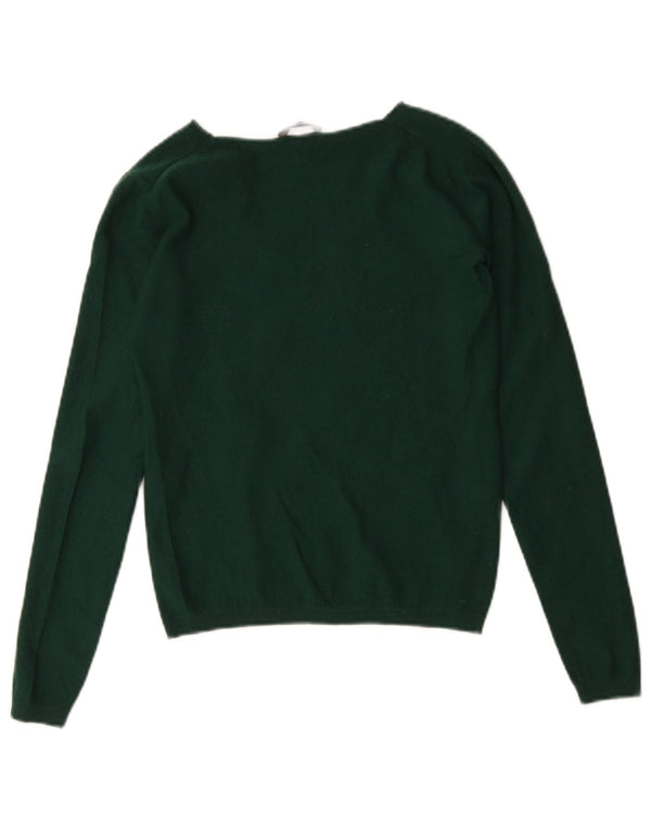 Max & Co. Γυναικείο πουλόβερ με λαιμόκοψη UK 10 Small Green