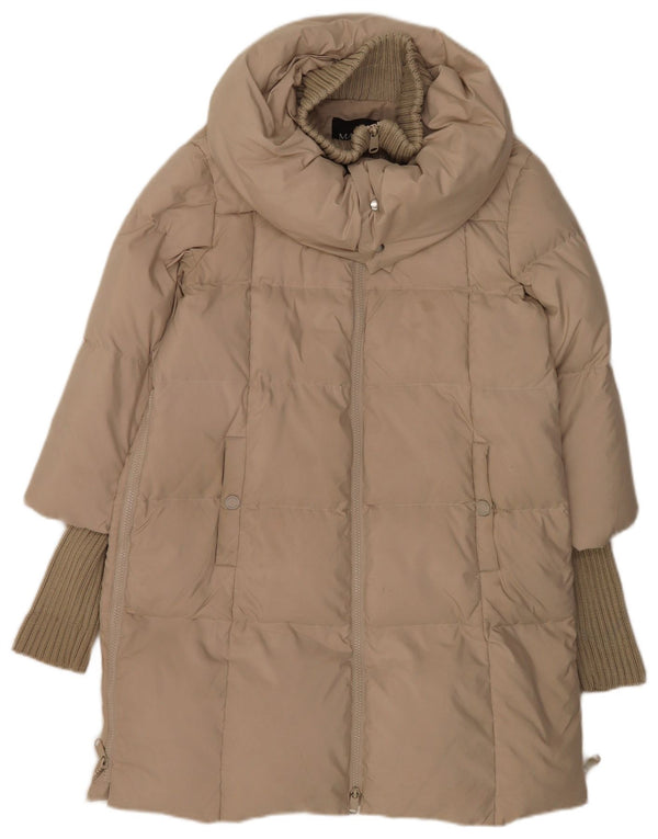 Max & Co. Γυναικείο μπουφάν με επένδυση UK 10 Small Beige Polyester