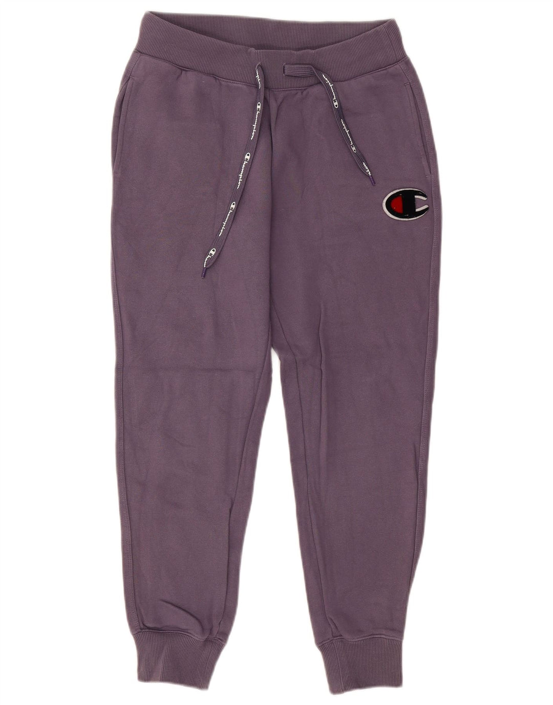 Γυναικεία αθλητική φόρμα CHAMPION Παντελόνι Joggers UK 14 Βαμβακερό μεσαίο μωβ