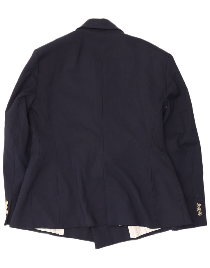 Zara Γυναικείο Μπλέιζερ Διπλό Μπουφάν UK 18 XL Navy Blue