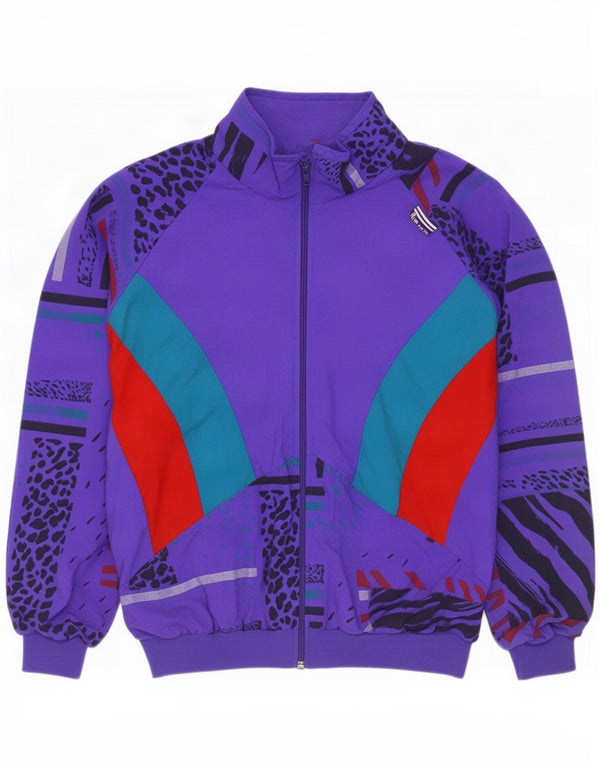 Ανδρική φόρμα Vintage Top Jacket UK 40 Medium Purple Colourblock Polyamide