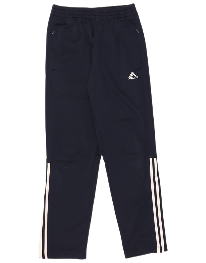 Παντελόνι αθλητικής φόρμας Adidas Boys 15-16 Years Navy Blue Polyester