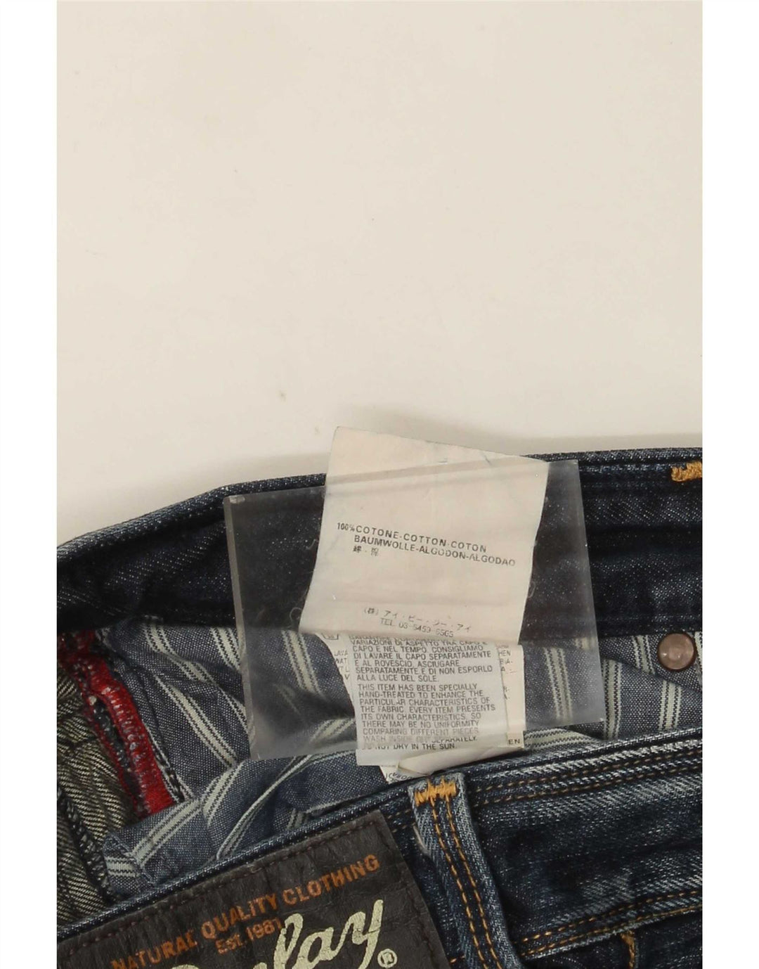 Replay Ανδρικό Lenaldo Straight Jeans W33 L32 Blue