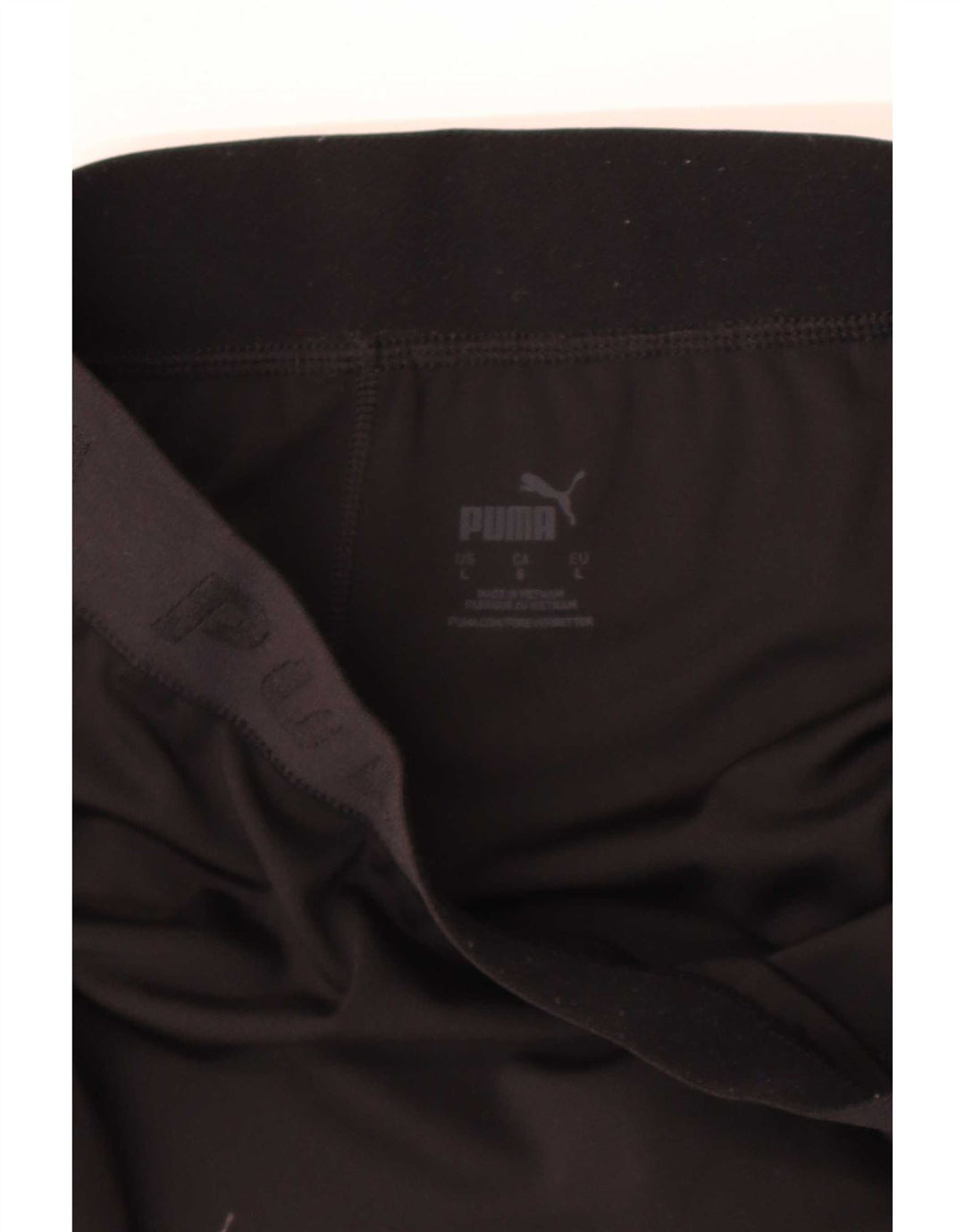 Puma Γυναικείο Γραφικό Κολάν UK 16 Large Μαύρο