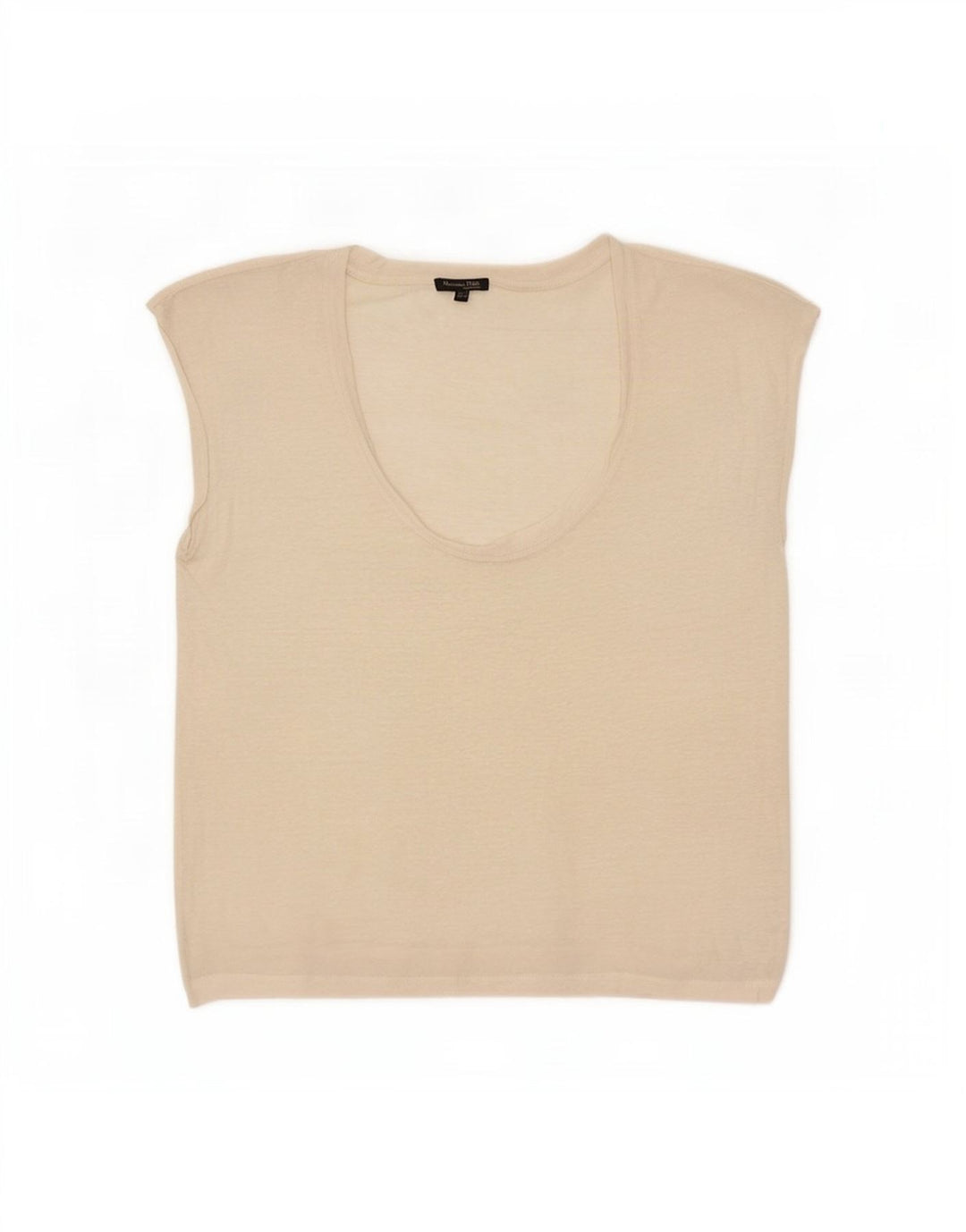 Massimo Dutti Γυναικείο γιλέκο τοπ UK 14 Medium Off White