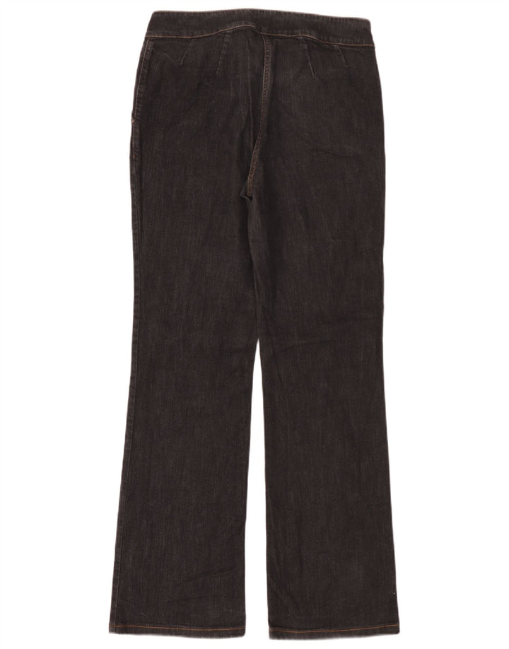 Trussardi Γυναικείο Τζιν μποτάκι W30 L32 Μαύρο βαμβακερό