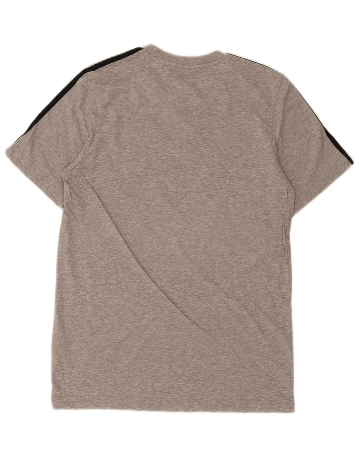 Ανδρικό T-Shirt Adidas Top Μικρό γκρι βαμβακερό