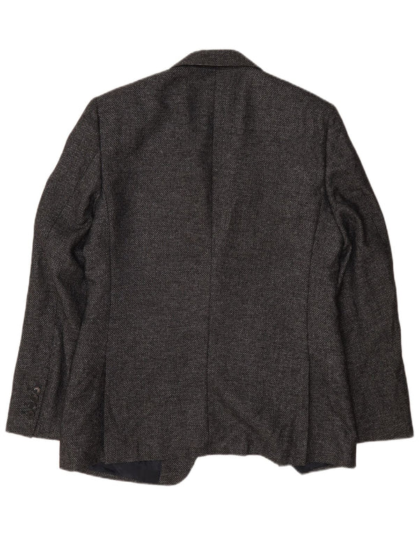 Ανδρικό μπλέιζερ Reiss 1 Button Jacket UK 36 Small Navy Blue