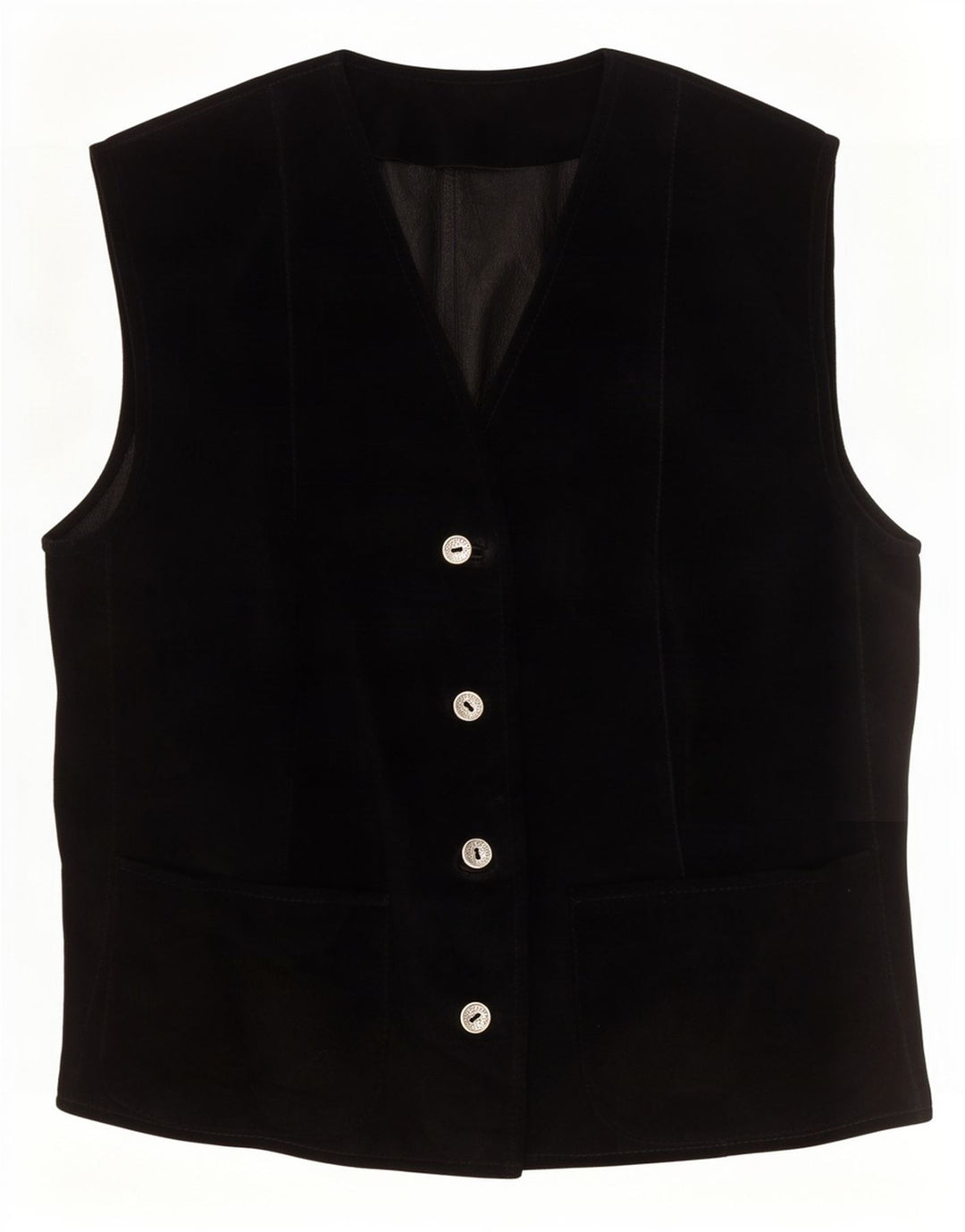 Vintage γυναικείο γιλέκο UK 12 Medium Black