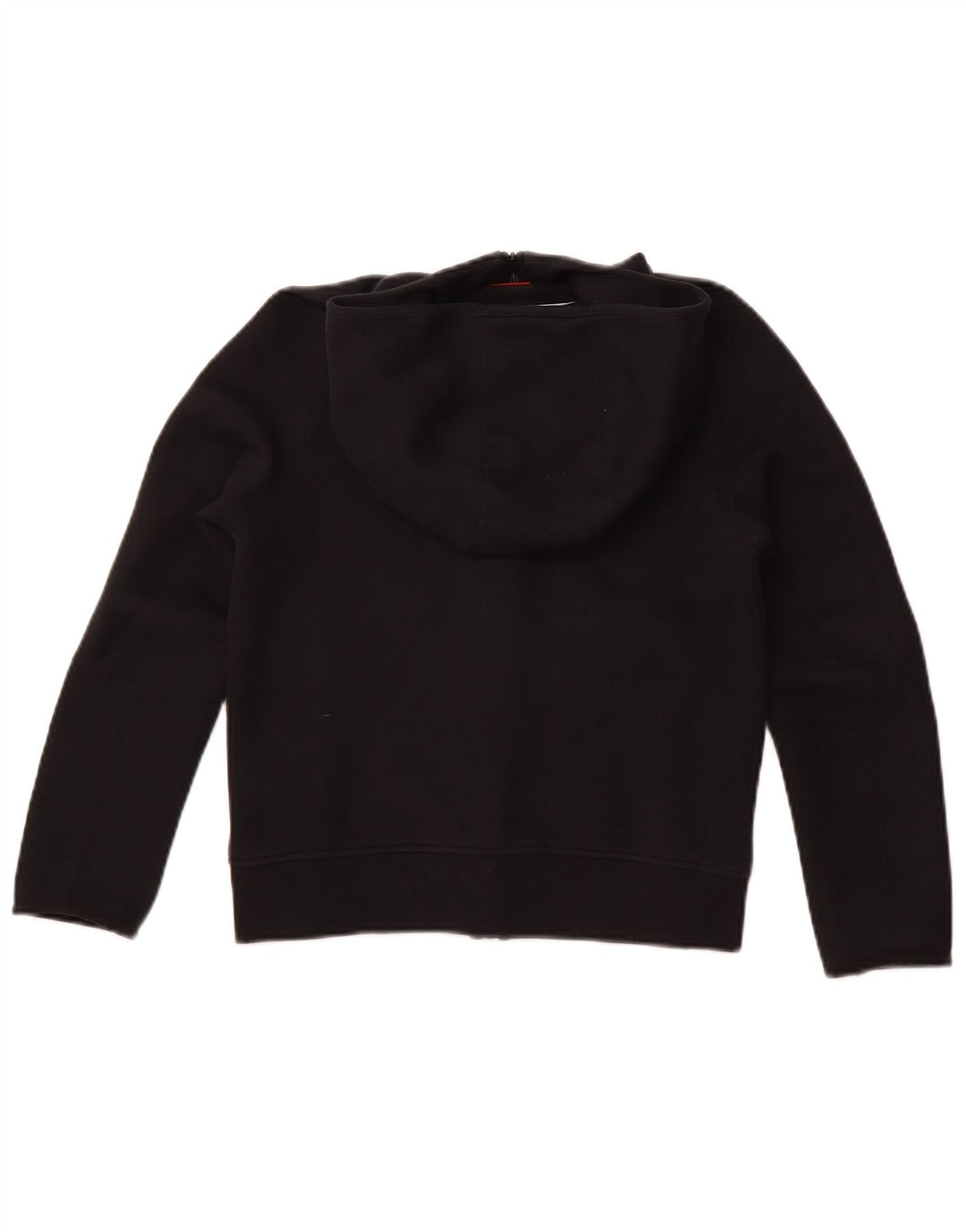 Πουλόβερ Nike Boys με φερμουάρ με κουκούλα 10-11 ετών, μεσαίο μαύρο βαμβακερό