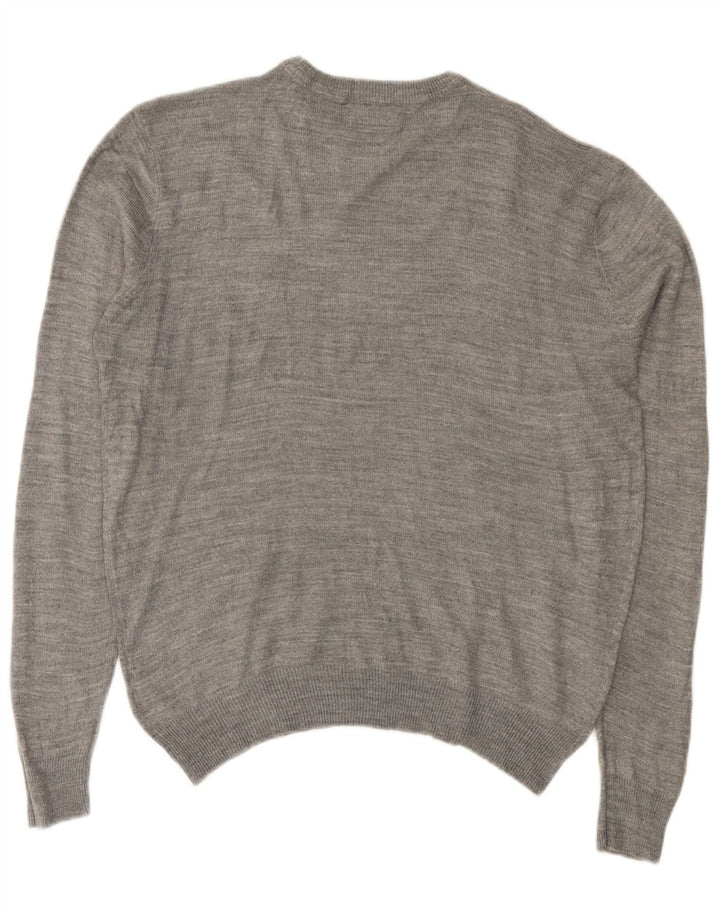Ανδρικό πουλόβερ Pierre Cardin Crew Neck Jumper Μικρό Γκρι Ακρυλικό