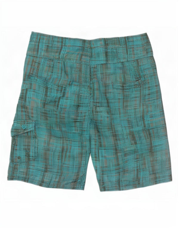 Ανδρικό σορτς κολύμβησης Fat Face XL Blue Check Polyester