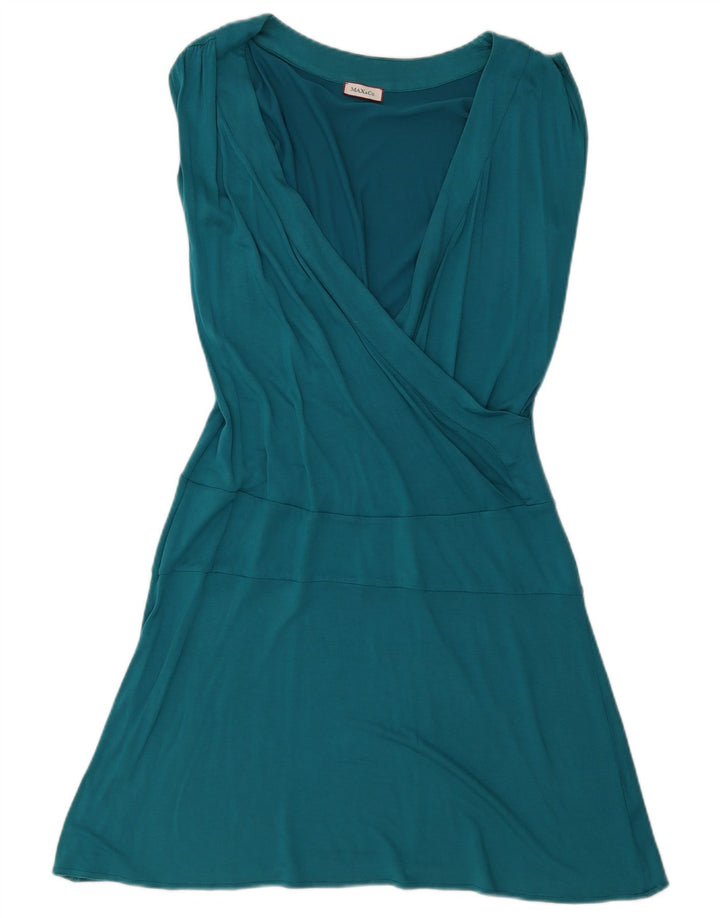 Max & Co. Γυναικείο Αμάνικο Φόρεμα A-Line UK 14 Medium Blue
