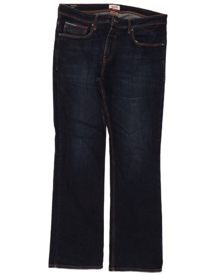 Tommy Hilfiger Ανδρικό Bootcut Jeans W38 L34 Navy Blue Cotton