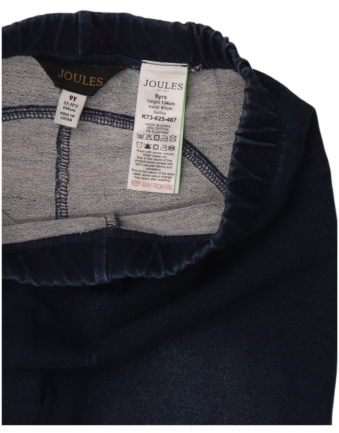 Joules Κοριτσίστικα κολάν 8-9 ετών Navy Blue Cotton