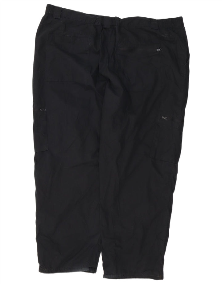 MOUNTAIN WAREHOUSE Ανδρικό ίσιο παντελόνι Cargo W44 L27 Μαύρο πολυεστέρα