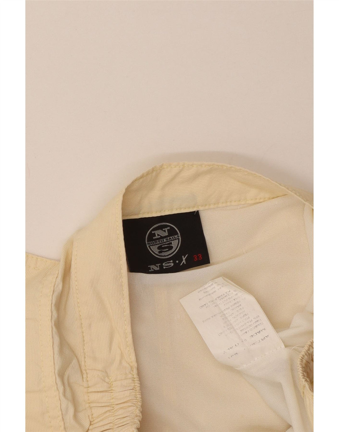 Ανδρικά γραφικά σορτς κολύμβησης North Sails με μεσαίο υπόλευκο χρώμα