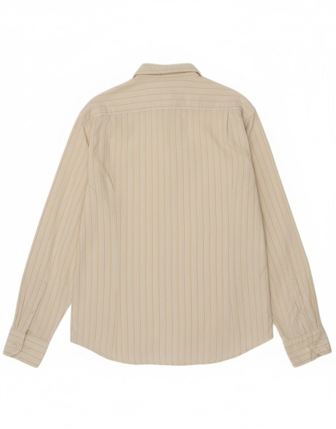Ανδρικό πουκάμισο Kappa XL Off White Βαμβακερό με ρίγες