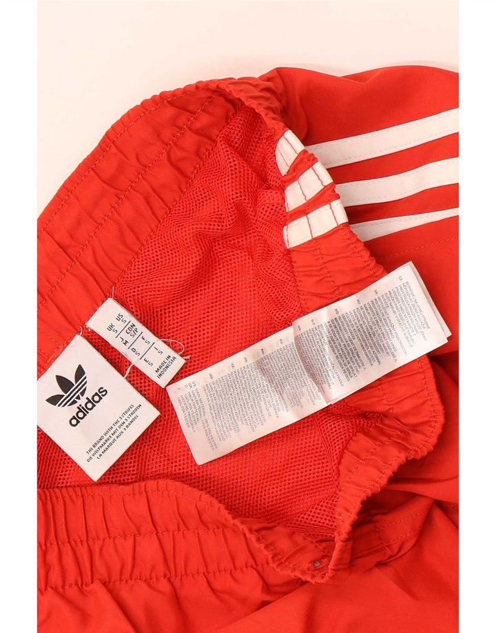 Ανδρικό αθλητικό σορτς Adidas Μικρό κόκκινο πολυεστέρα