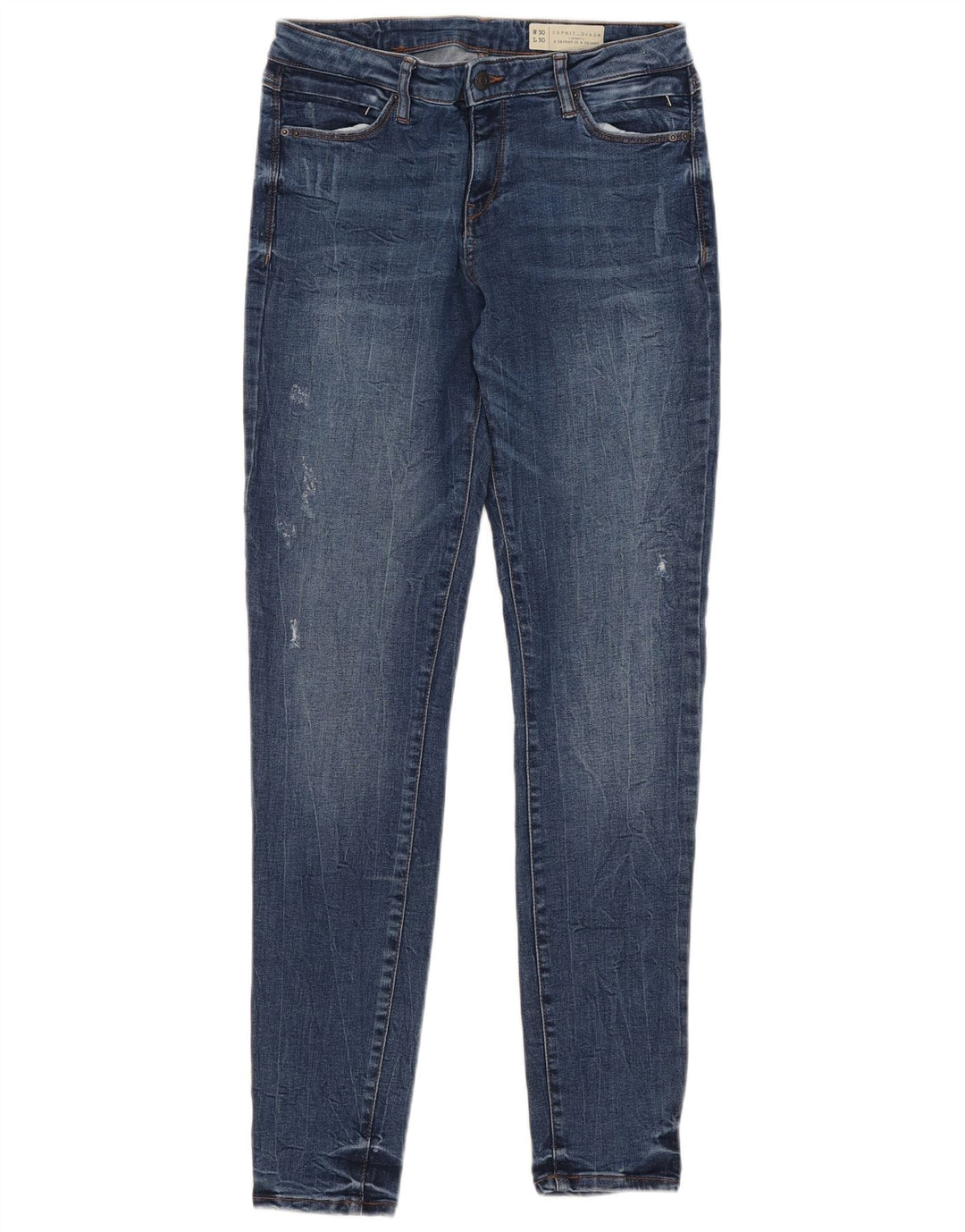 Esprit Γυναικείο Skinny Jeans W30 L30 Blue Cotton