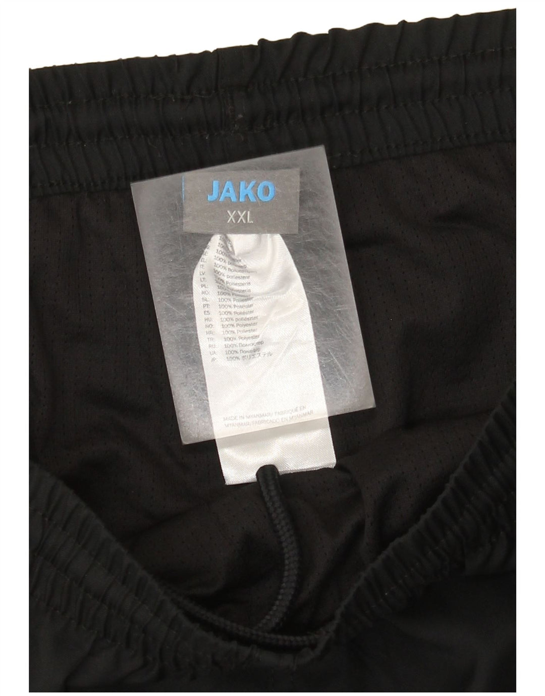 Ανδρική φόρμα Jako Παντελόνι 2XL W42 L32 Μαύρο Πολυεστέρα